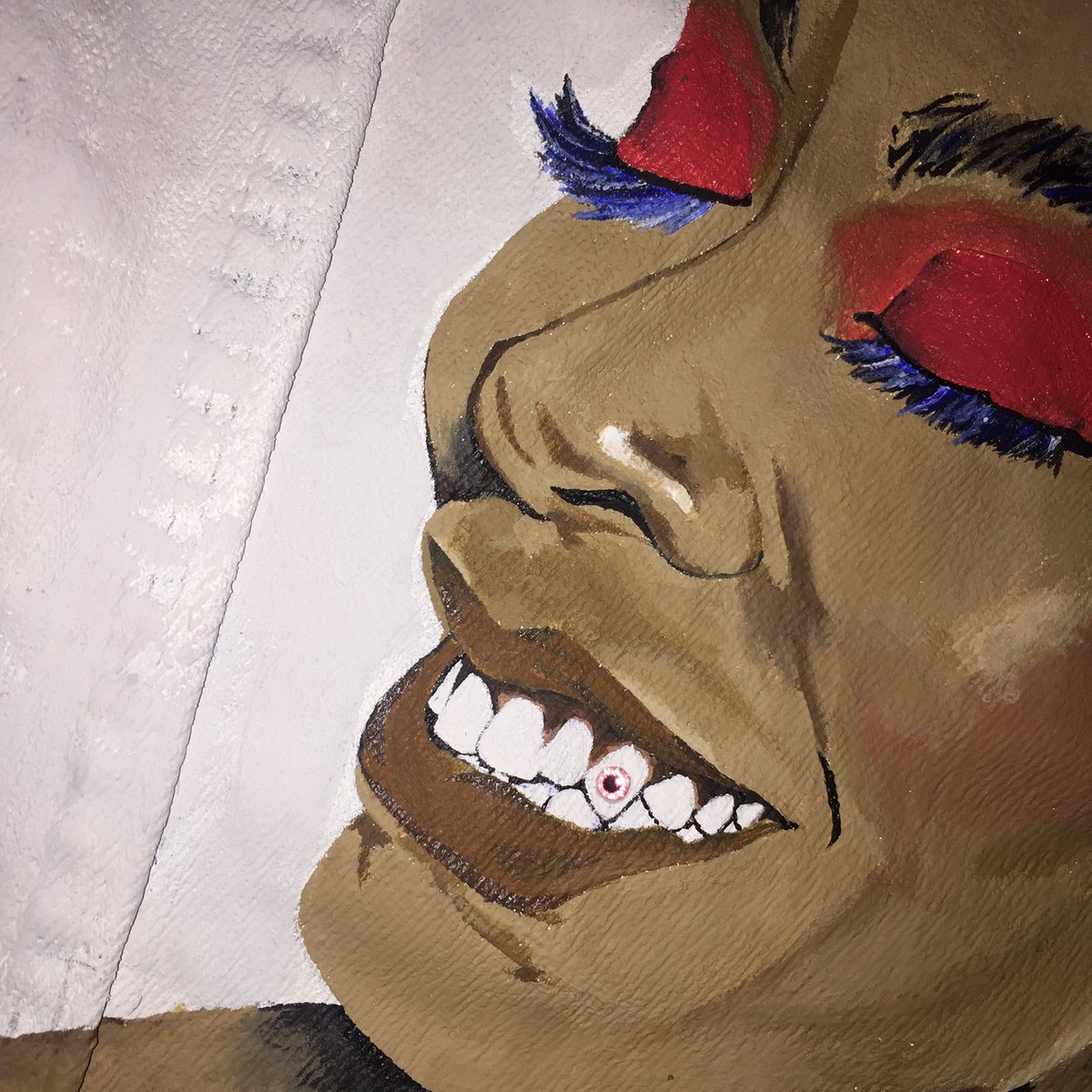 createamoon_'s tweet image. BITCH I’M NASTY‼️ Custom handpainted Rico jacket 🎨🤮😭😍  @Rico_nastyy ✨🌙 
#customcreator #customjacket #riconasty #nastymob #handpainted #customart  #handpainted #masterpiece #dmv #angermanagment #gallery #artsandcrafts #dmvartist