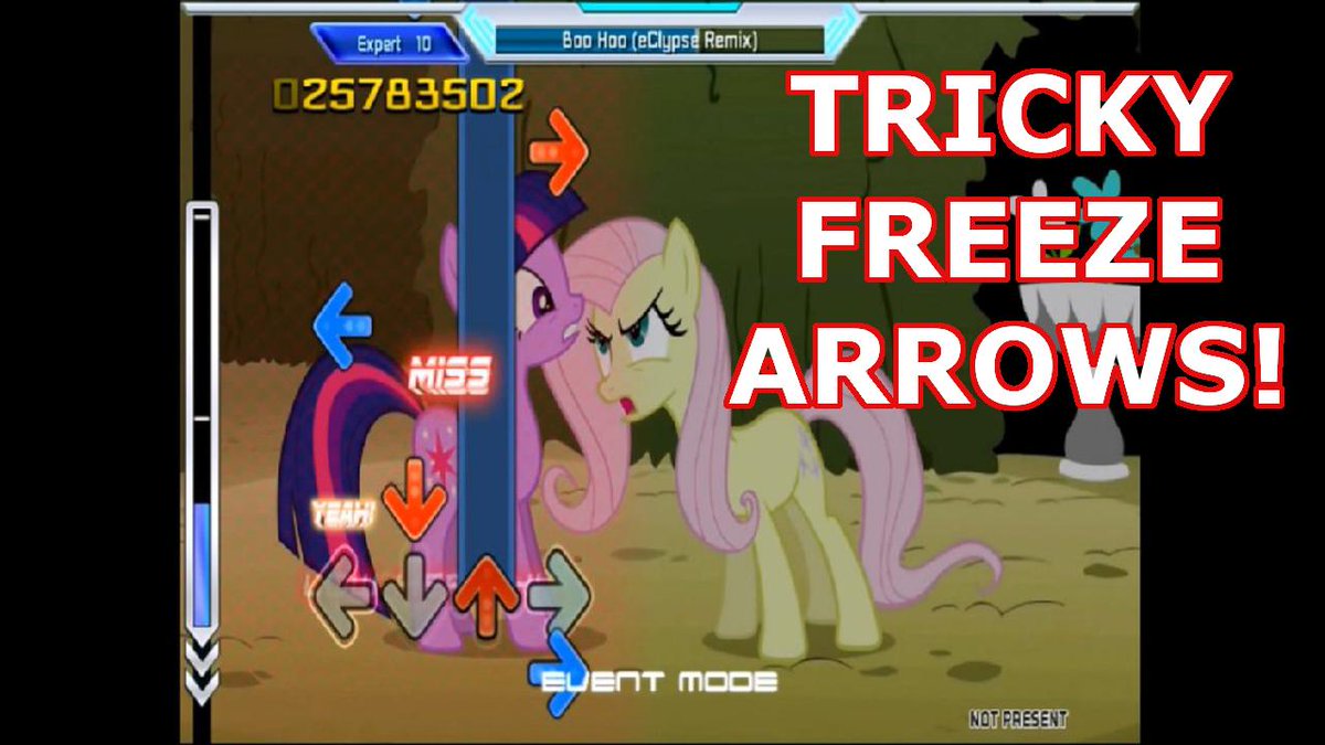 MadSaltyGaming's tweet photo. My latest video!
StepMania: In the Hooves - Pony it Up - The Freeze Arrow Challenge is Mad Real! [Let's Play #2]
https://t.co/c0xOR6UiRK
#StepMania #Simfile #stepchart #ponymusic #bronymusic #mylittlepony #mlp https://t.co/0G3PjGiE2J