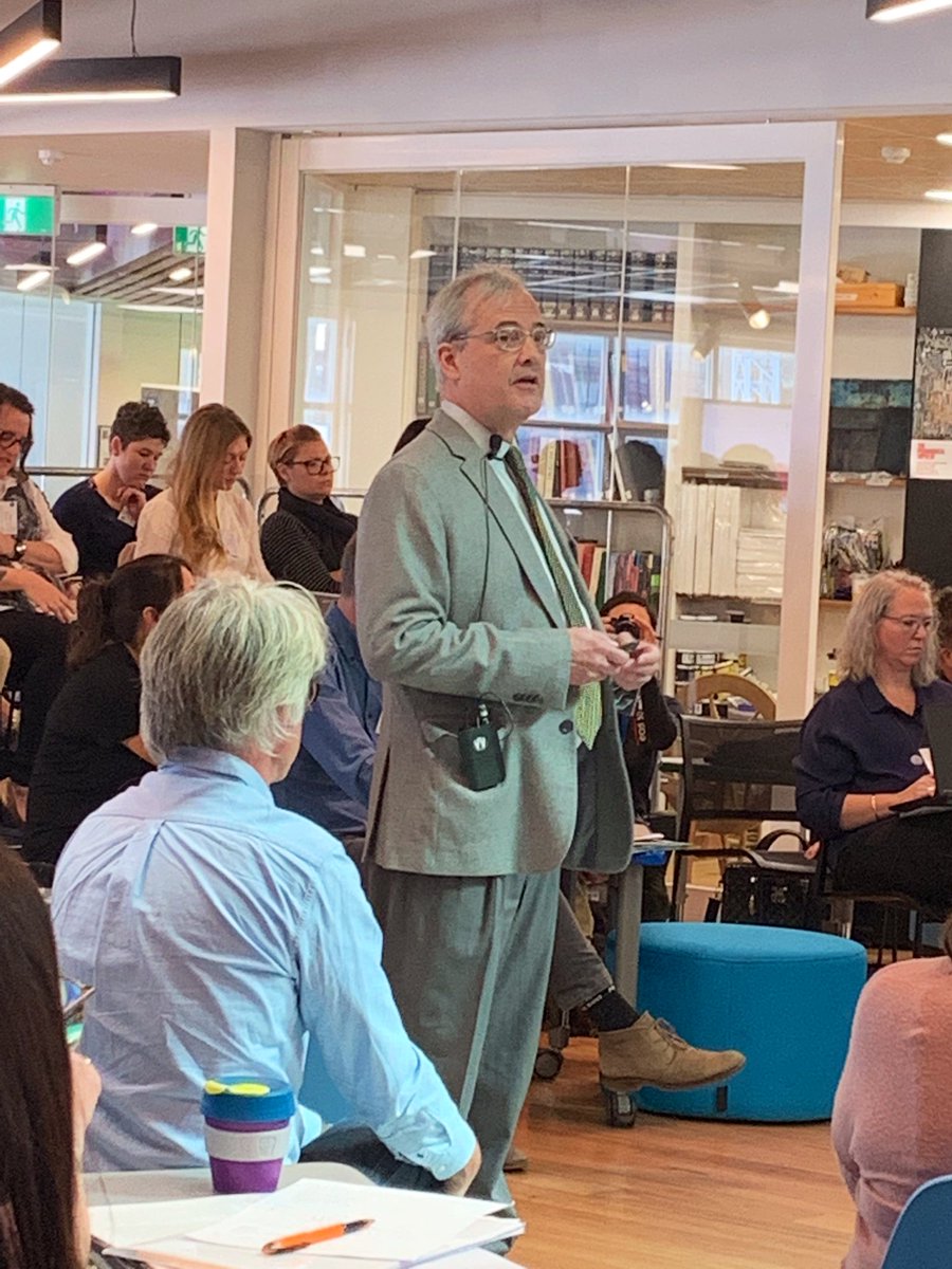 ethelee22's tweet photo. John Dale makes a case for #OpenBuilding & investigates characteristics of resilient #buildings for education. How do #school buildings keep up w/ change? #Transitions19 @projectILETC. #ILETC #Unimelb @LEaRNUniMelb @unimelb #ILETCproject #ILE #architecture https://t.co/VLMLUwX1A3