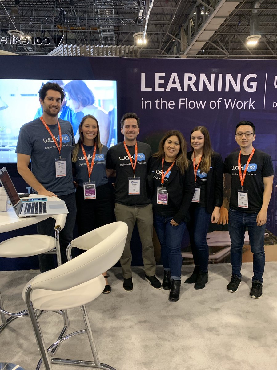WalkMeInc's tweet photo. Stop by WalkMe booth #2830 at #HRTech19 to talk to a WalkMe expert about how you can simplify your user experience #DAP https://t.co/tVTBZjaCoK