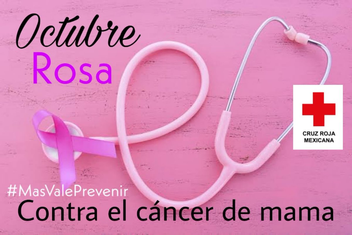 cruzrojadolores's tweet image. Octubre rosa 💕🚑

#FelizMartes #OctubreRosa #ComparteCruzRoja #doloreshidalgo