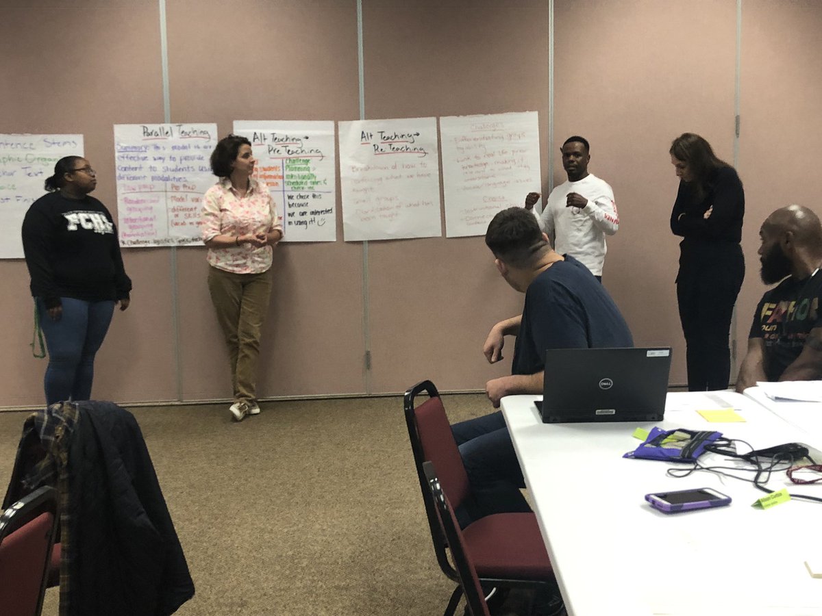 cbtuss's tweet photo. Social Studies co-teachers @FallsChurchHS dive deeply into co-teaching approaches for purposeful grouping and increased academic conversations!  @FCPS_OSS @FCPSR2 https://t.co/EGbzT2Md7A