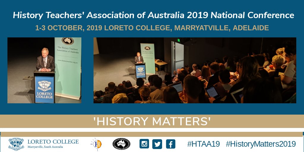 HTASA1's tweet photo. The exceptionally generous Hon. Michael Kirby delivering the Day 2 Keynote address at #HTAA19
A poignant and thought provoking consideration of the importance of individuals in upholding the Universal Declaration of Human Rights.
#historymatters2019 https://t.co/1r8brenT9X
