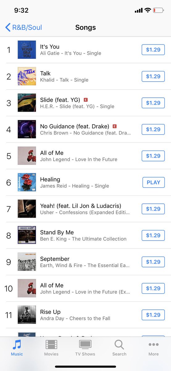 MommytaMaldita's tweet photo. Ay oh! ๐๐ผ๐๐ผ
Number 6
iTunes Canada
R&B/Soul Genre
#HealingOutNow https://t.co/xpDMXyVJch