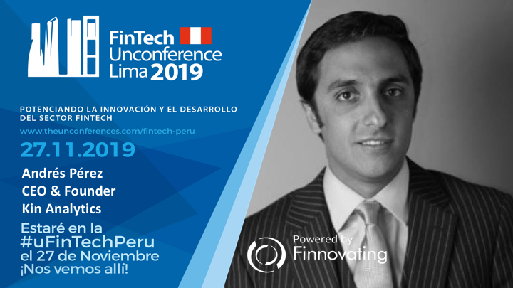 KinAnalytics's tweet photo. Nuestro CEO Andrés Pérez participará en la #Unconference @FinnovatingHub en Lima este 27 de noviembre 💪⚡️
#uFinTechPERU #Analyticallydriven https://t.co/9OPv1j0WkF