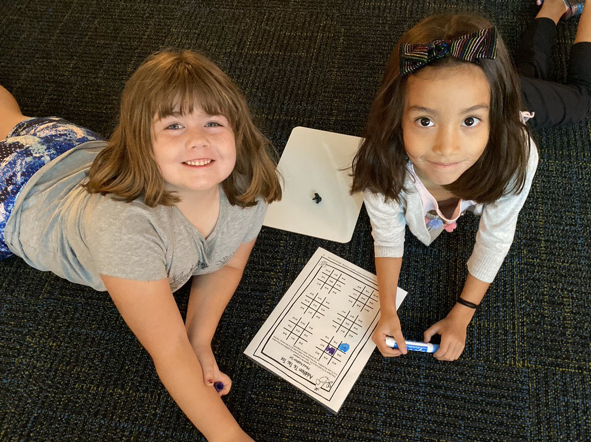 MrsSchoonover's tweet photo. To help us with our fluency we played some addition tic tac toe during math today! #isdstrong #isdsecond https://t.co/izwoL7f5ce