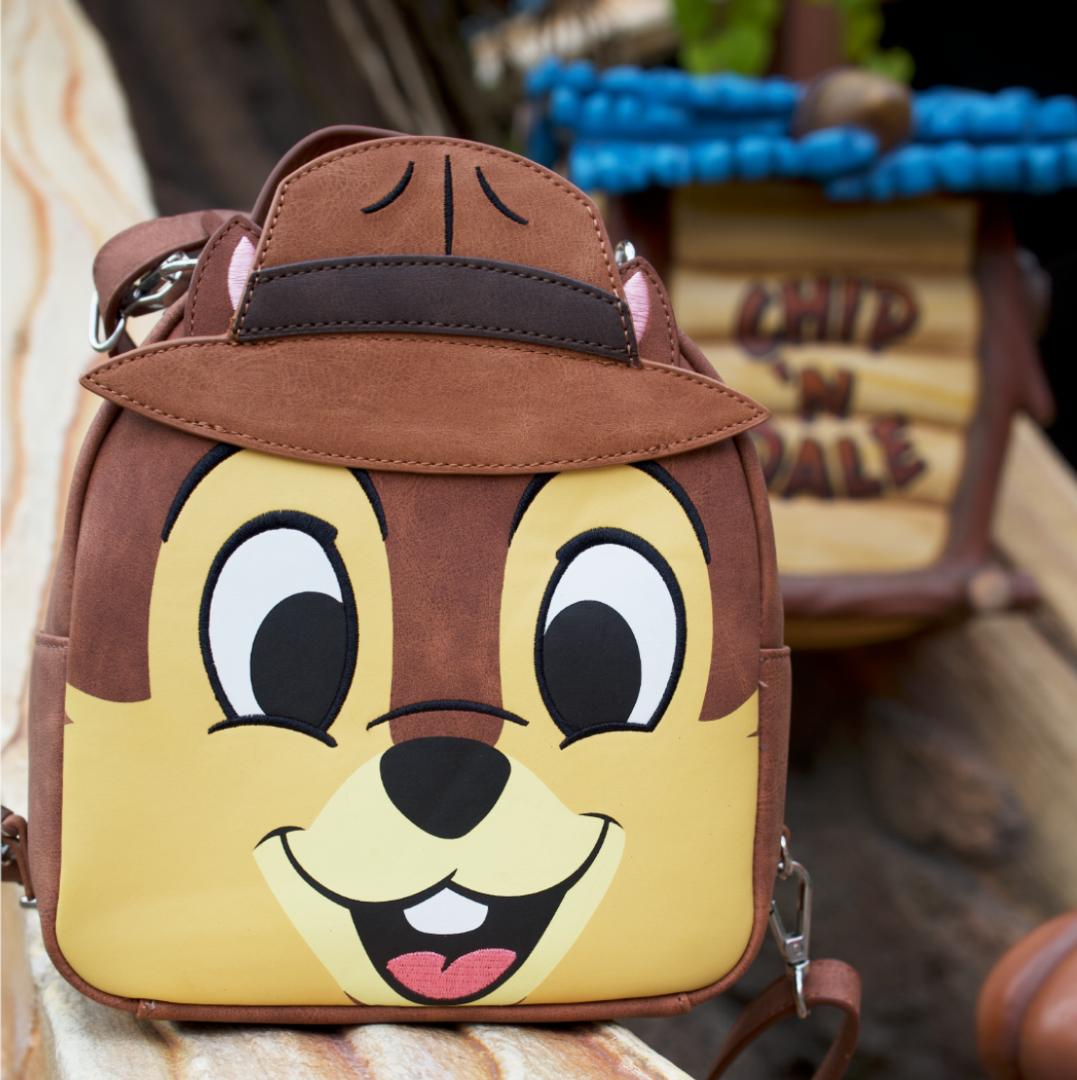 chip 'n dale rescue rangers reversible mini backpack by loungefly Chip n Dale are a packaged deal and you can't have one without the other,  so it's only fitting our NEW Rescue Rangers Mini Backpack is reversible! 😳  Now available @WaltDisneyWorld, @Disneyland,
