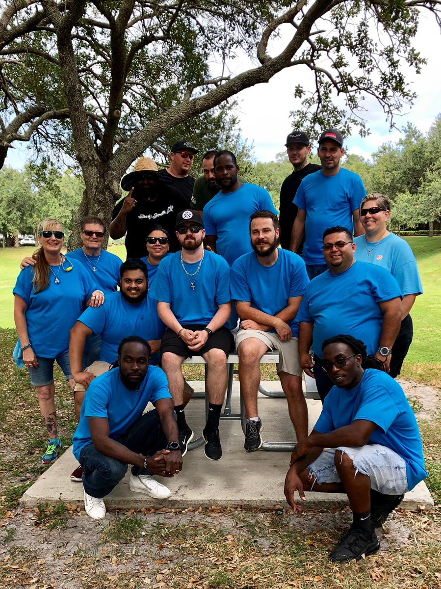 Great day of fun with one of the very best Leadership Teams around. #205alwaysthebest