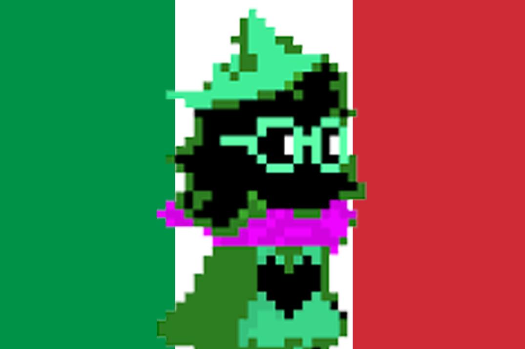 YouFaveItallian's tweet photo. Ralsei from Deltarune is Italian! https://t.co/cUb5D2KKru
