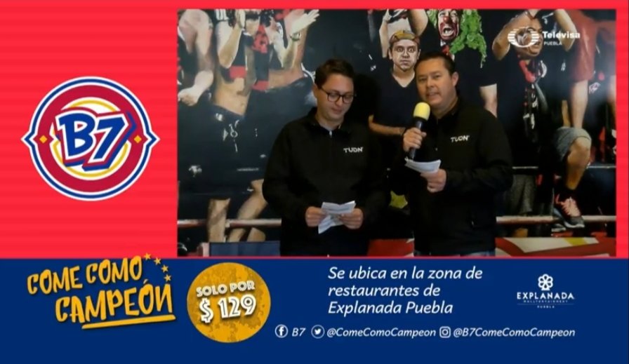 patoaguilar73's tweet photo. Inició #KickOff en @TelevisaPuebla así llegando de la #Semana4 NFL / #Felicidades @VerdinMaru @luistamariztv #Polo @rallegaribay y al #TeamKickOff / Todos los martes 8.30 pm Hoy desde #B7 en #ExplanadaPuebla
@TDContacto @NTelevisaPuebla @Jovanaorr @Danny_Aguilarm @PrisUli https://t.co/a84SiXyDVu
