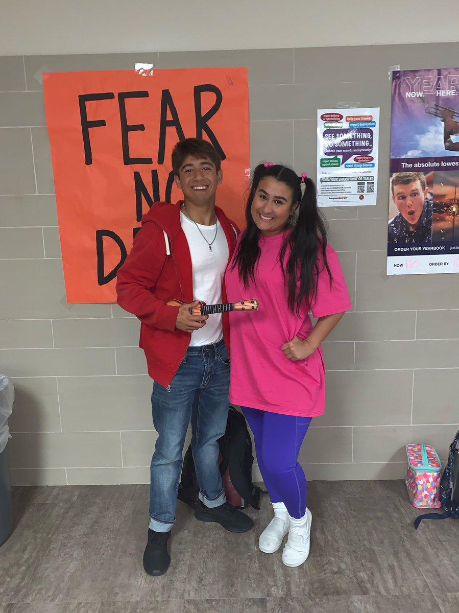 torianaya1's tweet photo. dp makes me and craig {poco loco} spirit day 2!! #disney #dpvslp https://t.co/eLjyIyKs5v