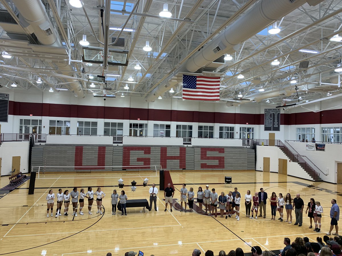 Lacee_A's tweet photo. Congrats seniors. Great job ladies. #UG https://t.co/PWqwyQjb2x