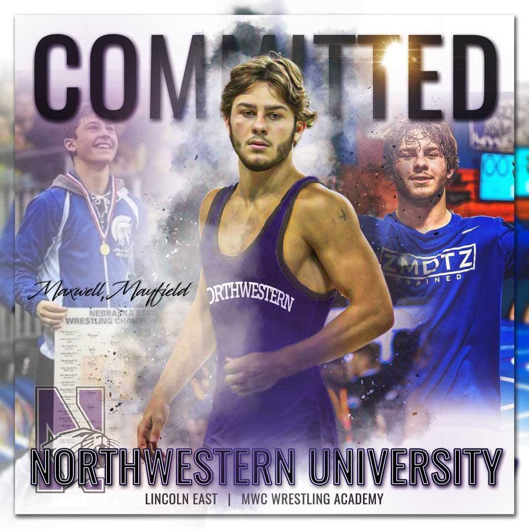 maxxmayfield5's tweet image. Very blessed to finally announce my commitment to Northwestern University.  I want to thank my family, coaches, and everyone that has helped me reach this point.  Excited to see what the future holds as a Wildcat!
