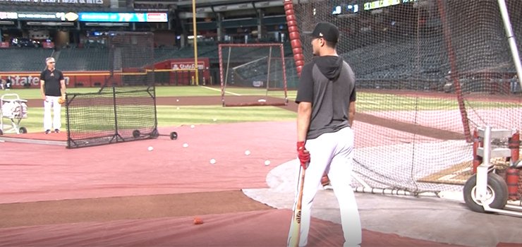 VIDEO: From <a href="/MhsTigersBsb/">Tigers Baseball</a> to <a href="/Dbacks/">Arizona Diamondbacks</a>. Arizona starter Josh Rojas on what it was like to play high school ball in the Valley, and now play for the hometown MLB team. WATCH >> youtu.be/e-UG35O5TtU #azpreps365 #azhs