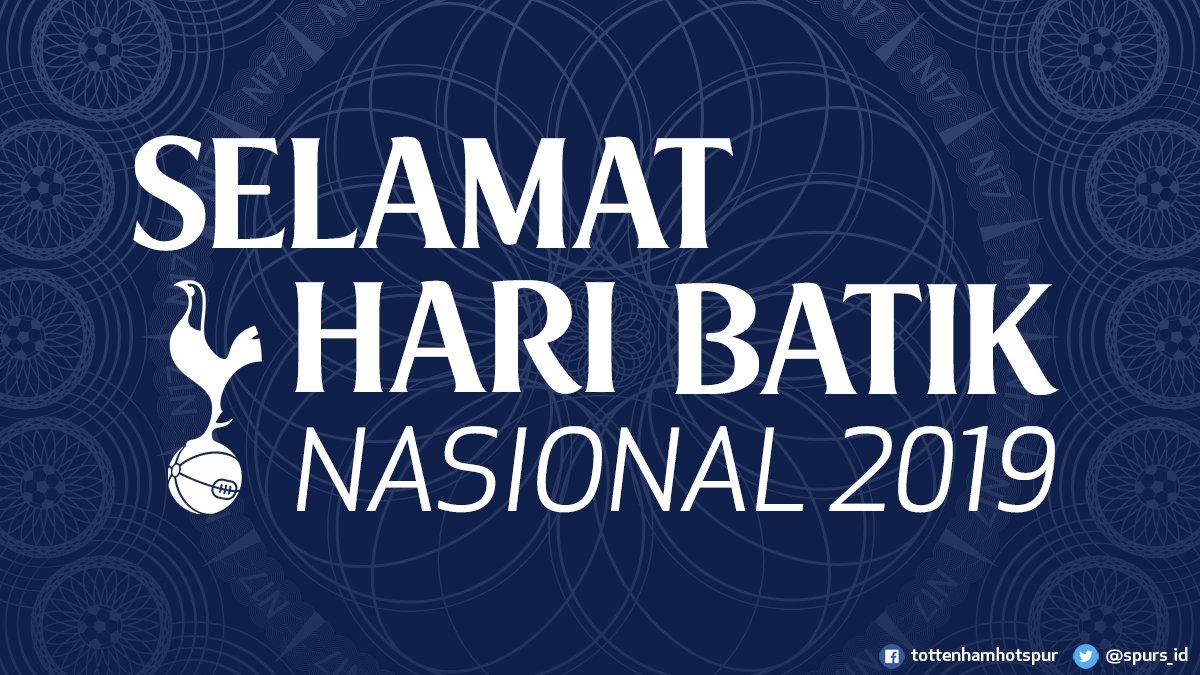 Spurs_ID's tweet image. Selamat Hari Batik Nasional, dari keluarga besar #THFC.

#HariBatikNasional