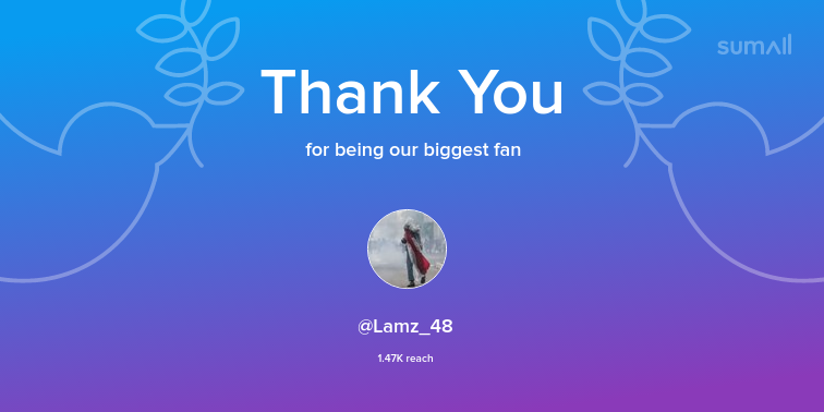 a_niissaa's tweet photo. Our biggest fans this week: Lamz_48. Thank you! via https://t.co/pIxgTf49tc https://t.co/leyqwnirW5
