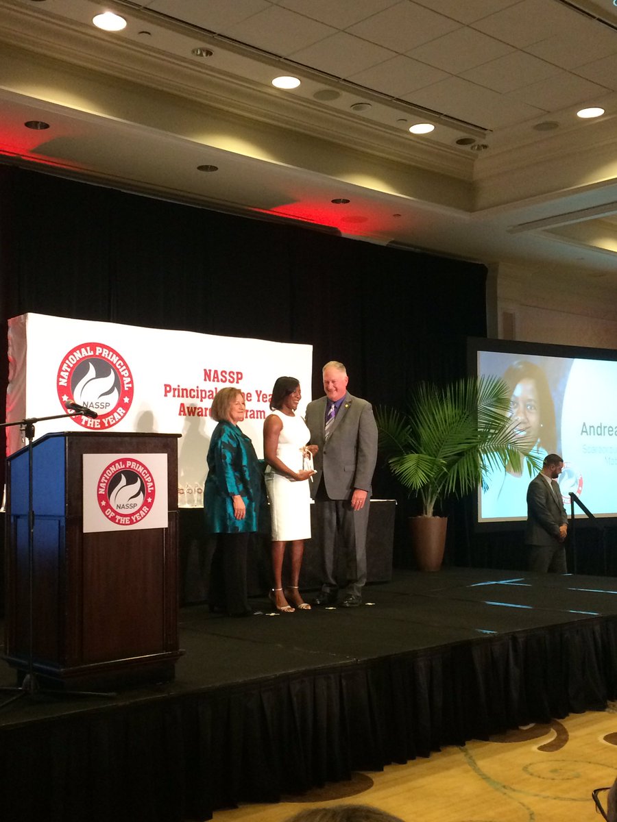 AndreaLDennis's tweet image. Thank you @NASSP for celebrating principals &amp;amp; empowering us through professional learning &amp;amp; advocacy to create learning communities that address the needs of our children. Thanks @ThreadgillMCPSS, @RonnieRowell,  @BrackinsKesha, @clasleaders @Othell, and @efranksnaesp! #POY2019