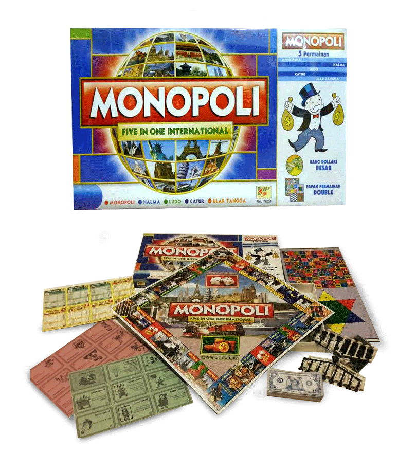 Monopoli adalah salah satu permainan papan yang paling terkenal di dunia.
#MainanAnak #Monopoli5in1 #MonopoliGame #PermainanMonopoli #PermainanKeluarga #TokoDnD