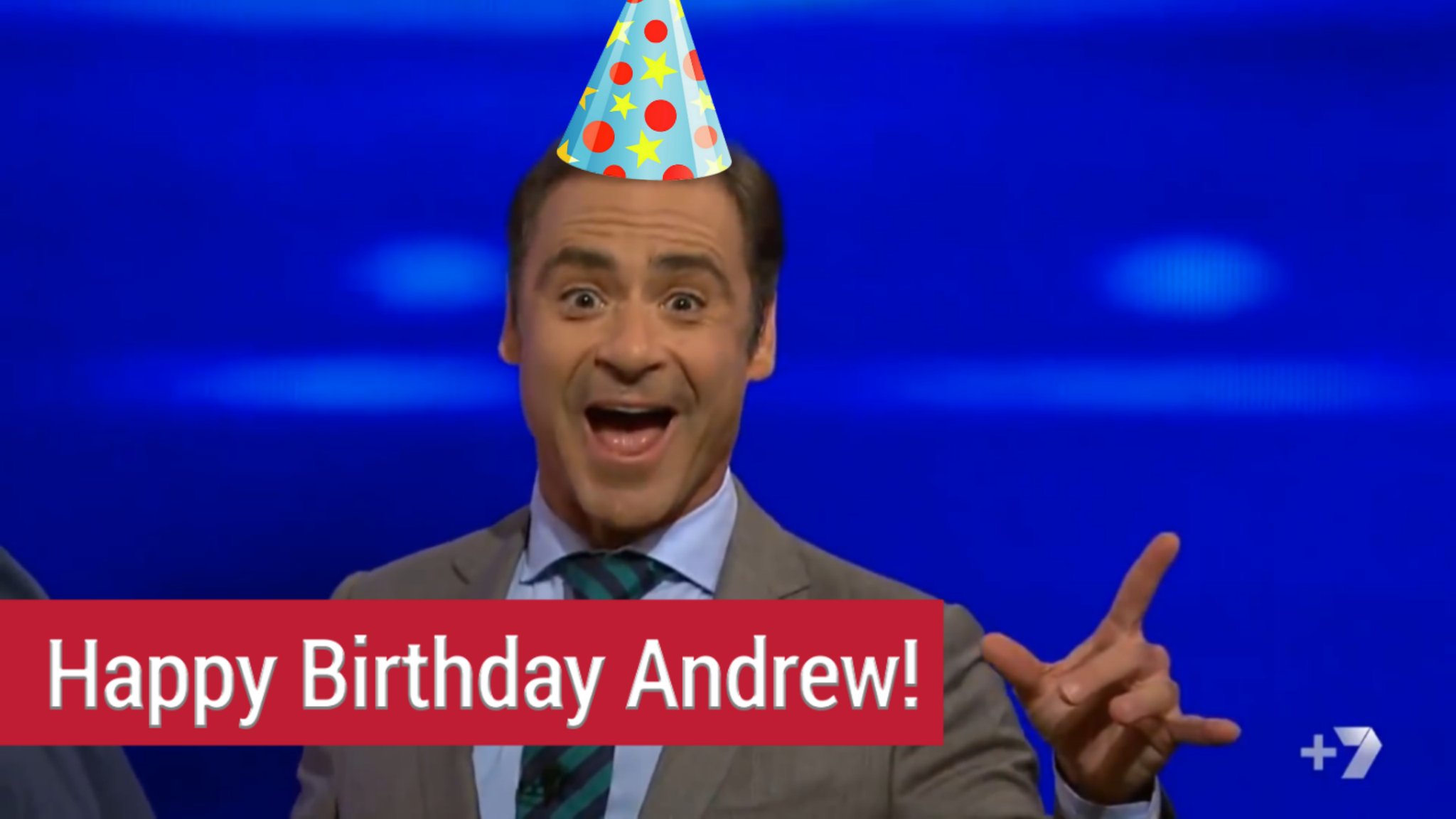 Happy birthday to the host of The Chase Australia, Andrew O\Keefe! 