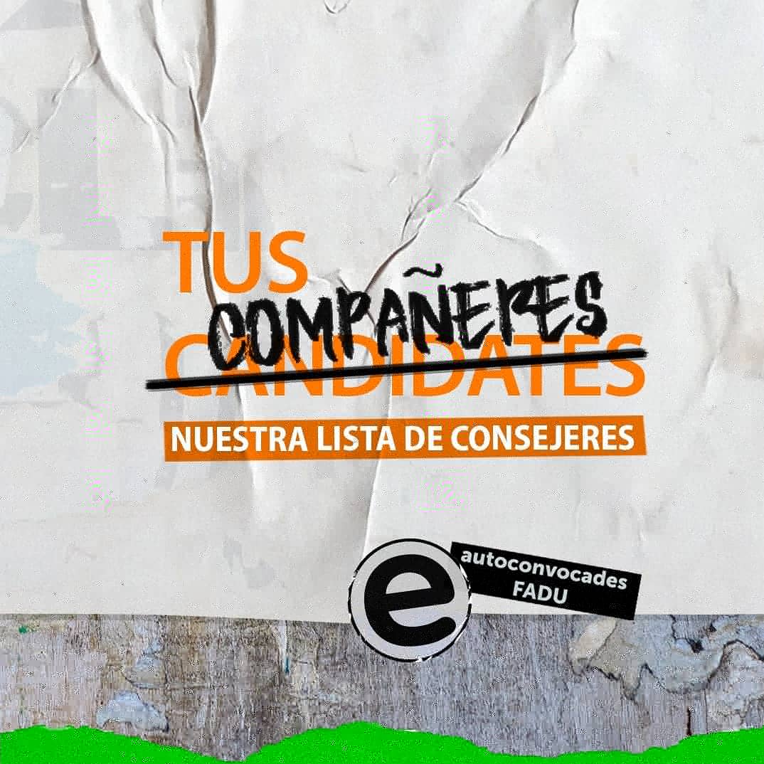 autoconvocades's tweet photo. 🔥 CONSEJERES 2019 🔥ayudanos a tener un consejo directivo diverso (no cuelgues en fijarte si estas en el padrón electoral, tenes que tener al menos 2 materias aprobadas a partir de la última elección) https://t.co/67dkRJeEBR