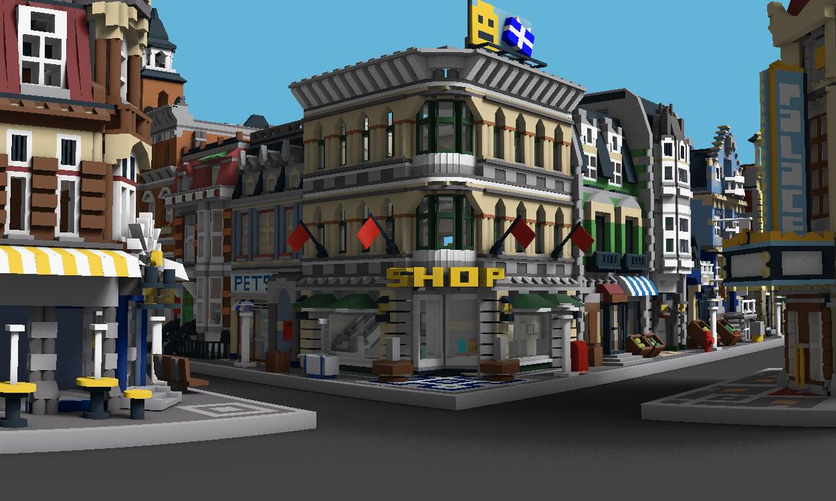 Scriptonroblox On Twitter Latest Render Using My Roblox Studio Renderer Robloxdev - city roblox town