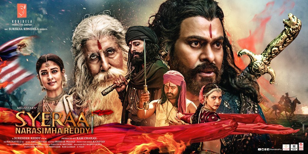 RavikumarJSP's tweet photo. Remarkable Movie In MegaStar's Career,Stunning Performance By All The Lead Cast,Top Notch Production Values,Great Efforts By All The Technicians and Moreover A Best Gift That a Son Can Give To His Dad!!
B.L.O.C.K.B.U.S.T.E.R Written All Over💥💥💥💥💥
#IndianBLOCKBUSTER #SyeRaa https://t.co/VwUZUbvUnJ