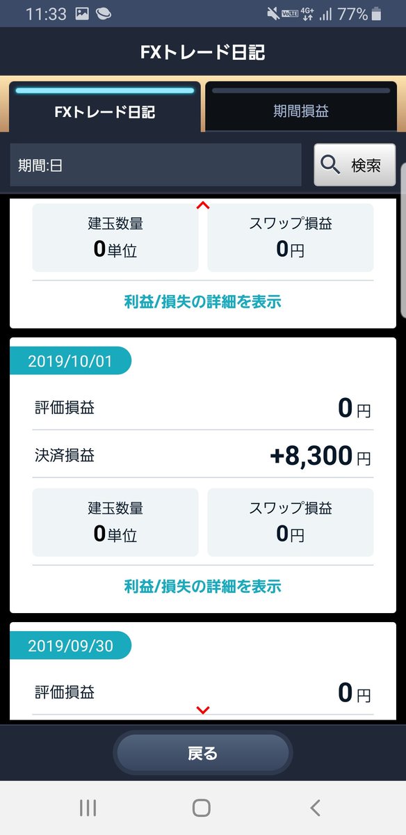 masaya0z's tweet photo. 昨日のトレード結果です。

1戦1勝でした。

仕事の休憩時間にやったので利益を伸ばせなかったです…(>_<)

それでも10pipsとれたのは良かったです♪ https://t.co/769Q6Mj1MI