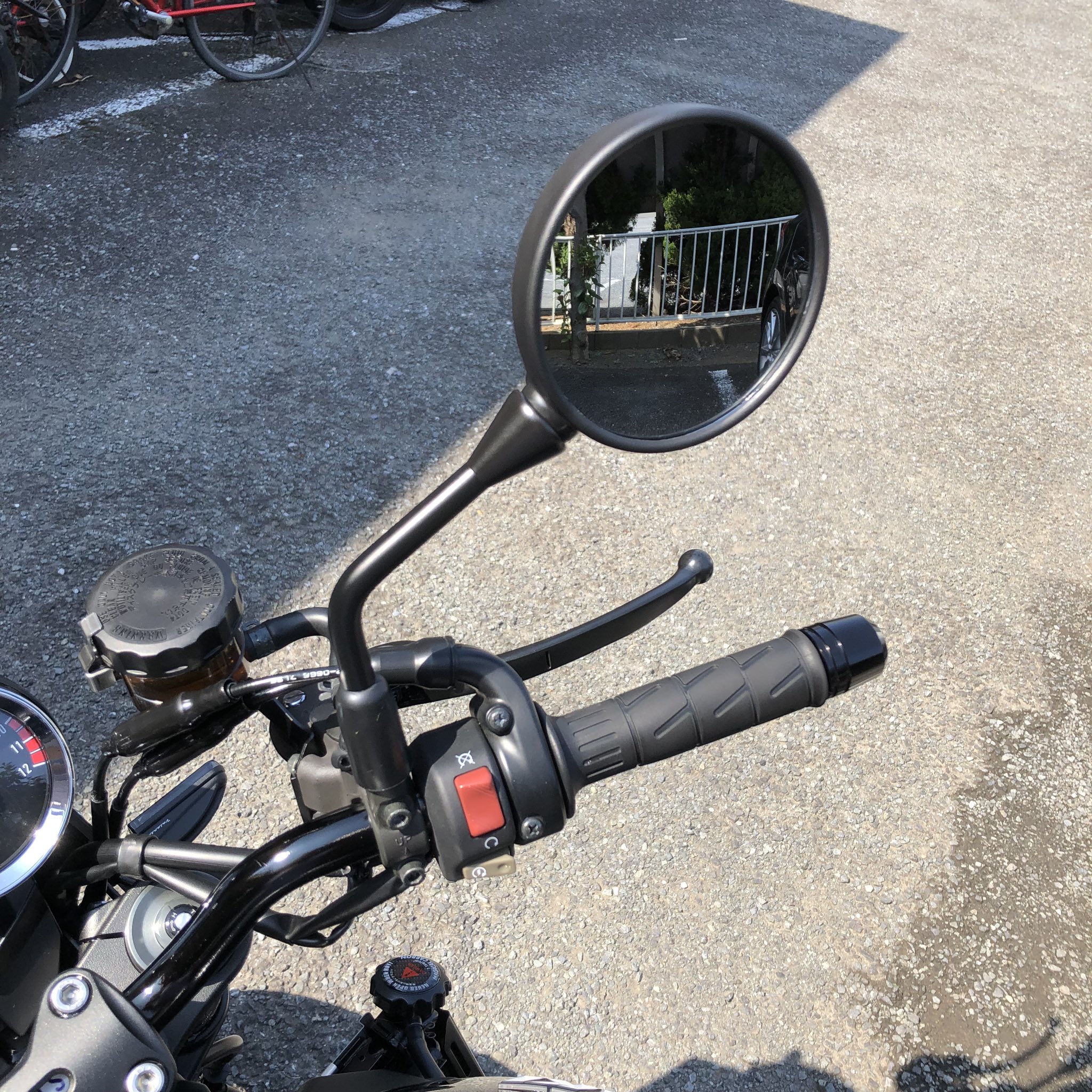 W800 street 純正ミラー z900rs