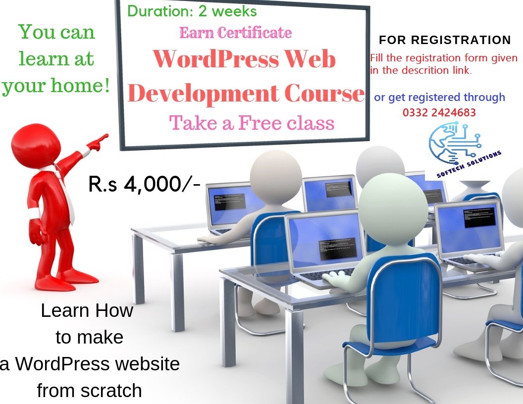 SofTechSolPk's tweet image. Take a free class of how to make a WordPress website for free.
#WordPress #Training #SofTechSolutions
Follow us on
Twitter: 
Linkedin: linkedin.com/in/softech-sol…
Facebook: facebook.com/SofTechSolutio…