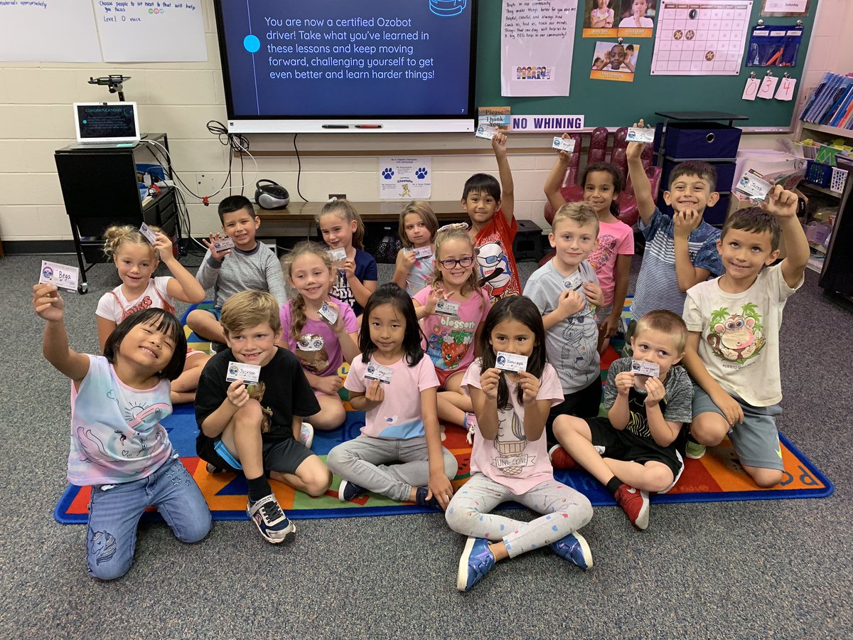 Ss earned their Ozobot Spaceship Driver’s Licenses today!! 👏🏼#Ozobotsin1stGrade <a href="/DubinCindy/">Cindy Dubin</a> <a href="/CCSD93/">CCSD93</a> <a href="/CSPrincipalD93/">Corinne McCabe</a> @glamorteccsd93