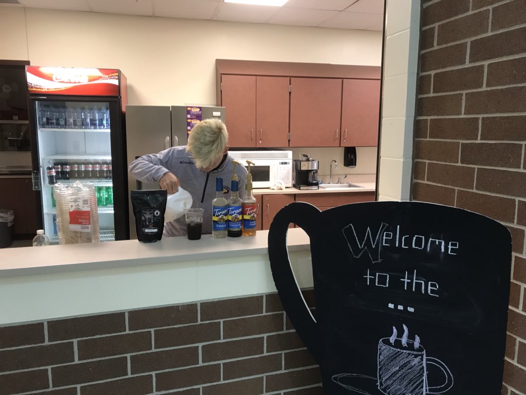 SacredGroundsGC's tweet photo. Come stop by and grab a coffee, you can get a dollar off by filling out the Google form sent through Gmail. https://t.co/emWD27cXlF