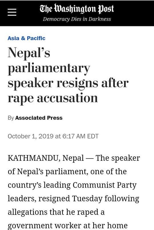 chghimire's tweet photo. तिम्रो रासलिलाले सि अाउने तथा भिजिट नेपाल २०२०काे पुर्व सन्ध्यामा देशमा बलात्कारी र पदिय मर्यादाको दुरुपयोग गरि अनैतिक सम्बन्ध स्थापित गराउने कृष्णेहरुकाे अहिलेपनि कमि छैन भनेर इज्जतदार मानक स्थापित भैहाल्याे।कर्तुत तिम्रो बेइज्जत सारा नेपालीको भयाे।
अब निर्दाेष बन वा वा के फरक!! https://t.co/r8MhRlMNc6