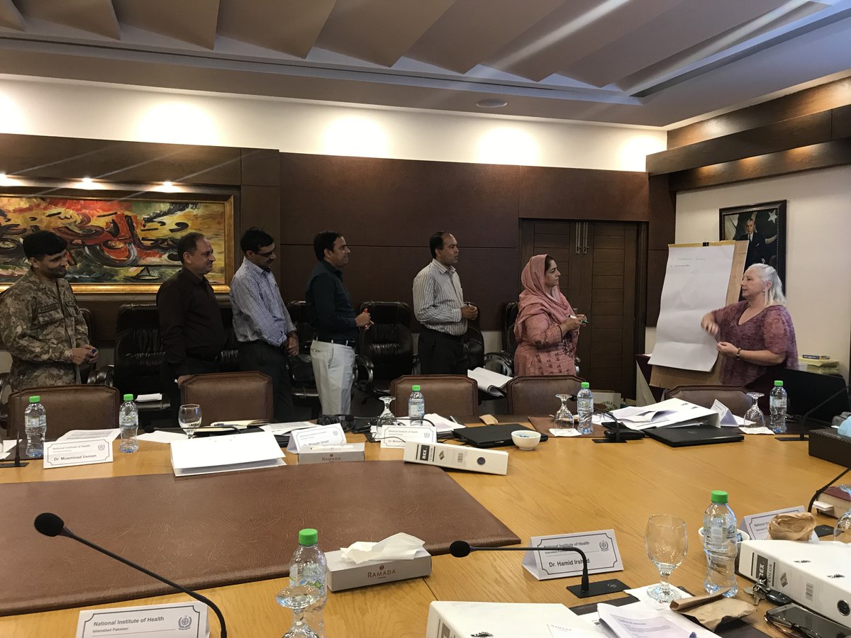 WHOPakistan's tweet photo. Laboratory Professionals in #Pakistan have begun their second training module through the Global Laboratory Leadership Program (GLLP) in Country Validation. The pilot program will polish their leadership and communication skills to prepare them for future workplace challenges. https://t.co/B5VbpaHkAH