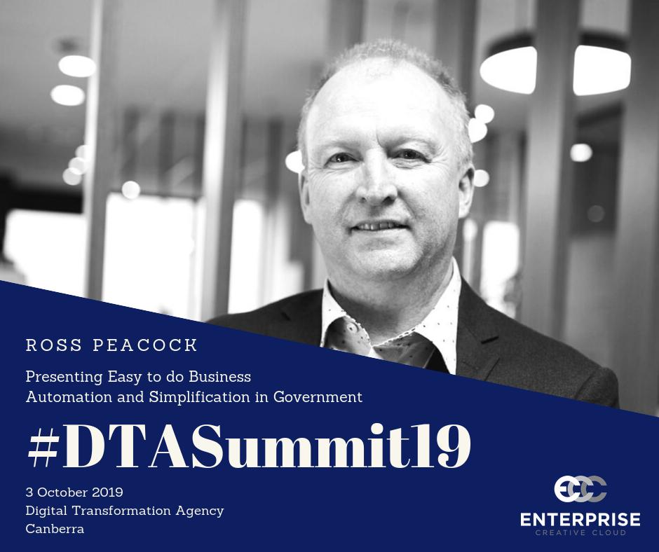 <a href="/Ent2Cloud/">EnterpriseCreativeCloud</a> is showcasing work delivered by Easy to do Business at the 1st Digital Summit. Our team will be joined by visionaries who made their mark bringing about positive transformation/change for citizens &amp; customers #DTASummit19 #DigitalTransformation ow.ly/N0gq50wz9fN