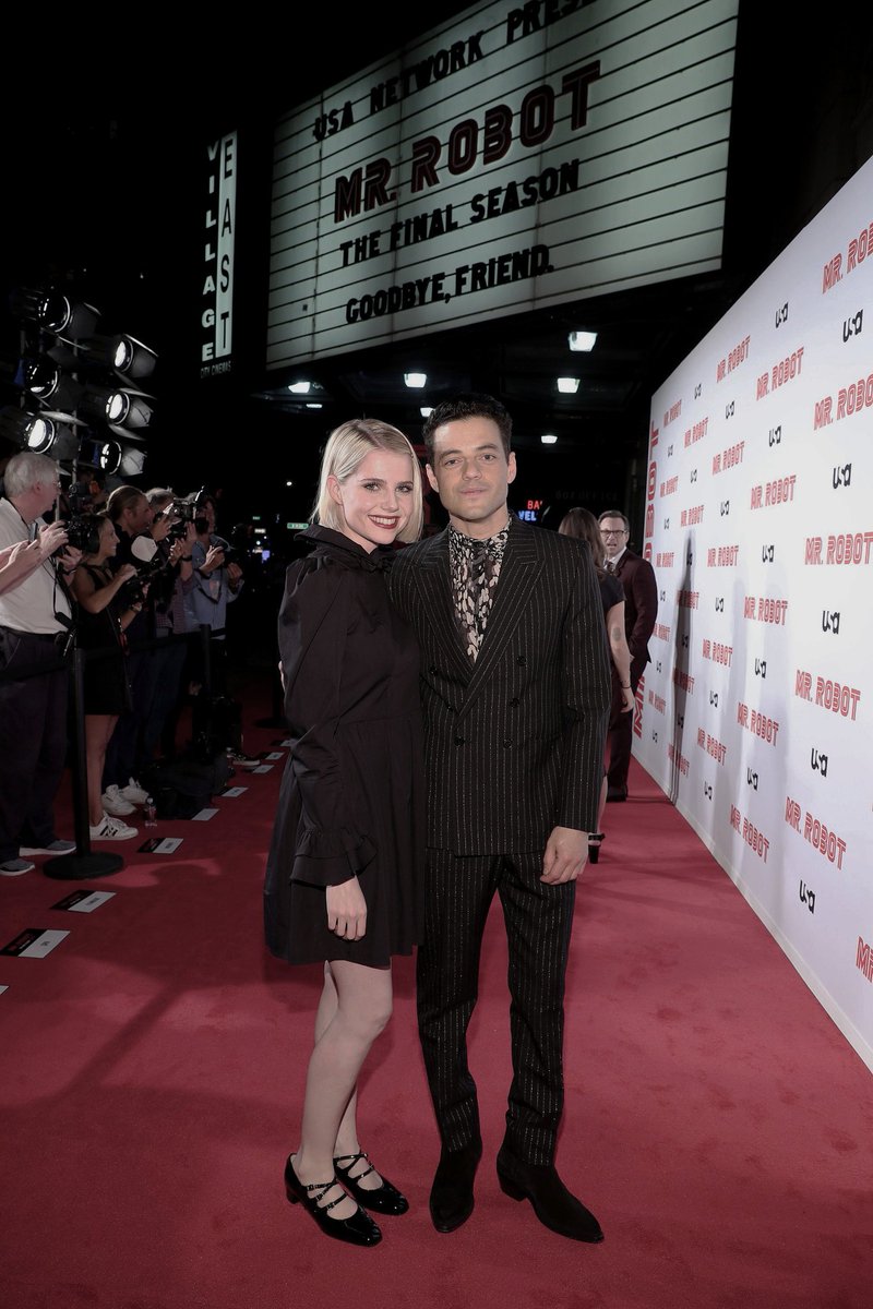 Best Of Lucy Boynton On Twitter Lucy Boynton With Rami Malek And