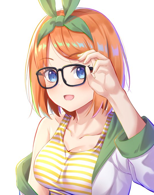 呉亮宏 🌸イ🦋ラ🎧ス🍀ト⭐さんがTwitterに投稿した中野四葉(五等分の花嫁)のイラスト。