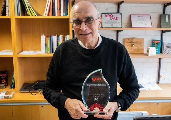 ofc_au's tweet photo. Reduction and mitigation of urban heat is key for the cities of the future. Congratulations to Professor Santamouris on winning an Innovation Award in Low Carbon Buildings and Future Cities. Innovations such as these are key to a sustainable future. 

https://t.co/SDQtPoGpKB https://t.co/OzU4JEqZ0U