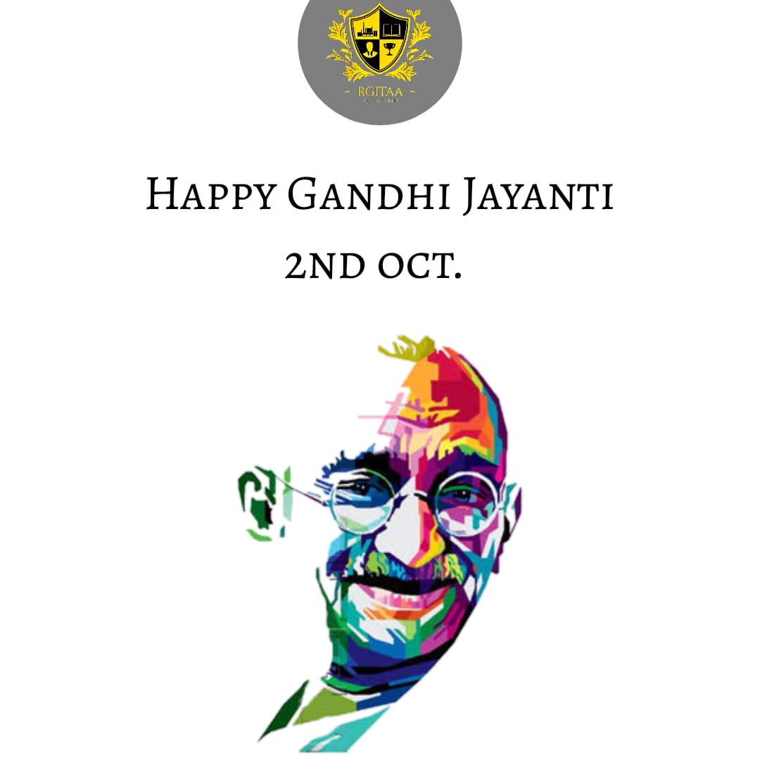 alumni_rgit's tweet image. If there was one distinguishing characteristic of Mahatma Gandhi&apos;s leadership, it was his ability to translate his ideas, tenets &amp;amp; beliefs into actions. Simple &amp;amp; consistent practice which set a benchmark for others to emulate. A humble tribute to Bapu. 🙏#GandhiJayanti