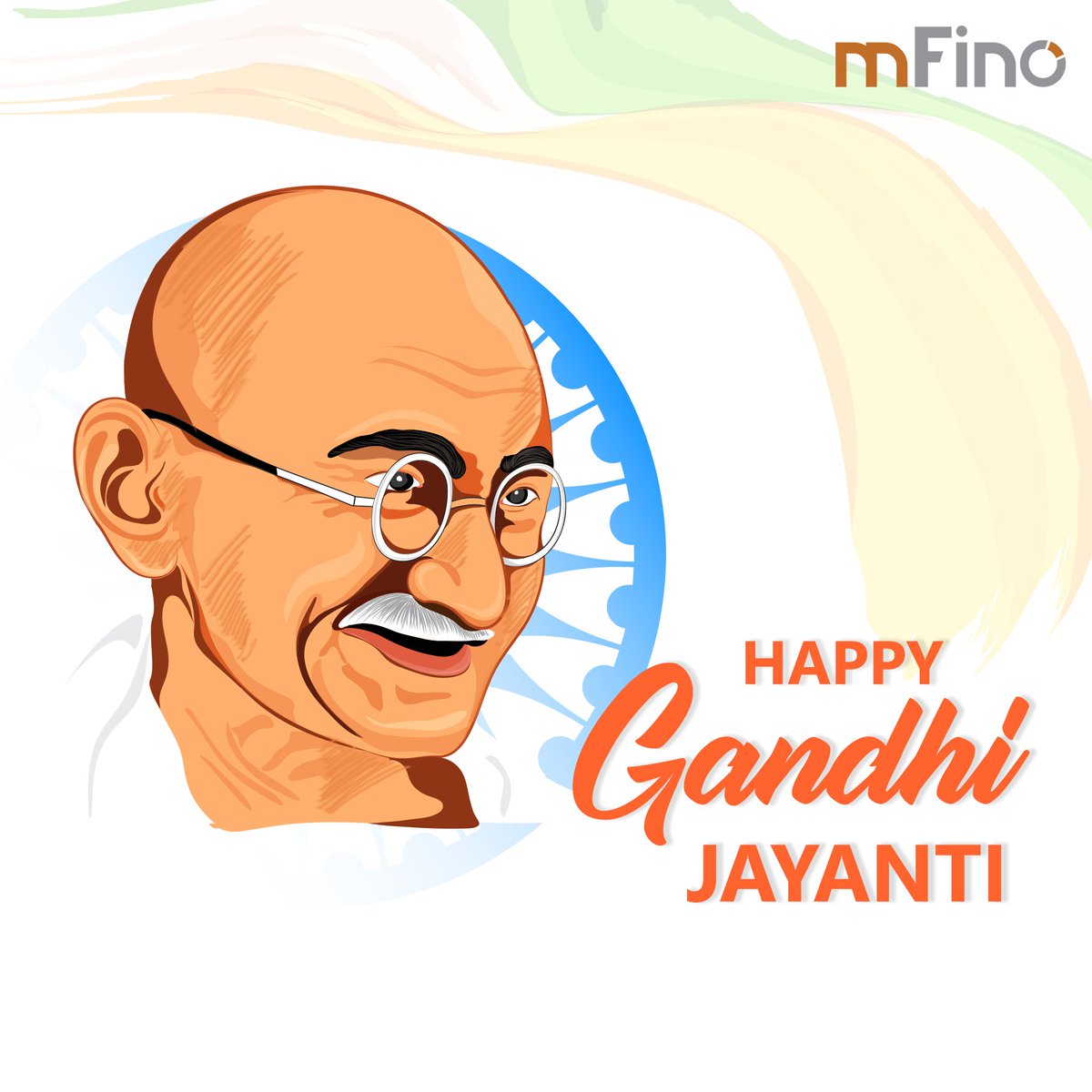 mfinoinc's tweet photo. "You must be the change you wish to see in the world". On this Gandhi Jayanti let's pay our tribute to the Father of the Nation and take leadership to follow his path of truth and ahimsa in building a better India. 

#GandhiJayanti https://t.co/vRf1Hk1ORa
