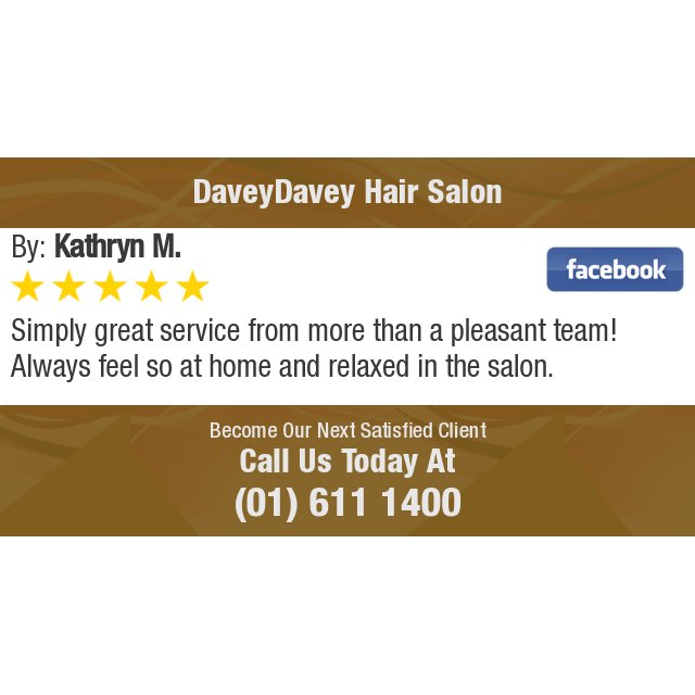 5 Star: Kathryn M. "Simply great service from more than a pleasant team! Always feel so at home and relaxed in..." bit.ly/2guHPiY