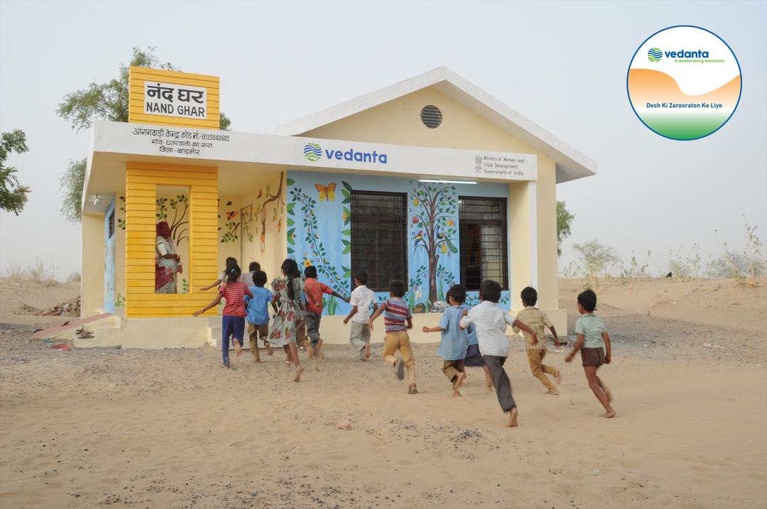 .<a href="/Nandghar/">Nand Ghar</a> are a modern approach to Anganwadis, with the same warmth combined with a modernised approach. Equipped with televisions for e-learning, solar panels for reliable power, safe drinking water and clean toilets. #DeshKiZarooratonKeLiye
bit.ly/NandGhar