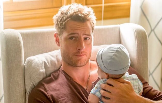 ThisIsUsFanCrew's tweet photo. No worries, it looks like Uncle Kevin has got this. #ThisIsUs #BabyJack #NumberOneUncle #BondTime ๐ธ @justinhartley https://t.co/cjK2dzDw72
