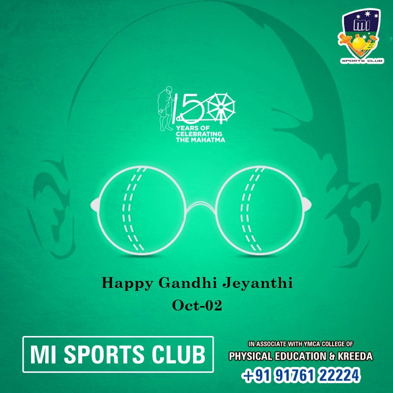 MI Sports Club on Twitter "On this 150th Birthday Anniversary. Let's