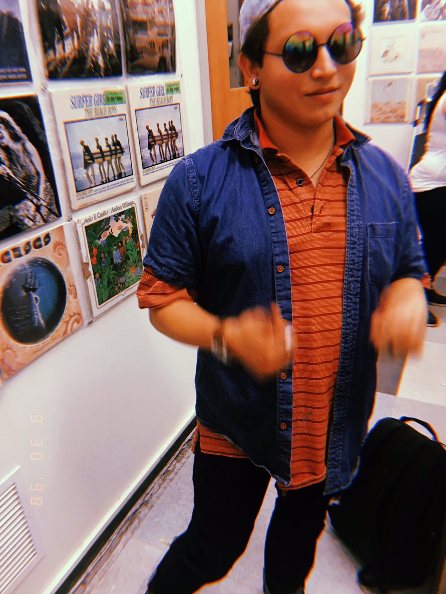 kvcmradio's tweet photo. More from our Club Mixer!✨. #70s #70sfashion #70saesthetic #kvcmrecordwall #lavc #college #kvcm #kvcmradio #gomonarchs🦁 #la #communitycollege #sfv #radio #radiostation https://t.co/ucT7xTMOqp