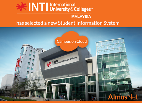 AlmusNet's tweet photo. INTI University Malaysia signs up for Campus on Cloud to streamline its student lifecycle management.
To learn more, check out https://t.co/feC3zkku7P
#studentinformationsystem #campusoncloud #almusnet #malaysia https://t.co/X57k30TDTb