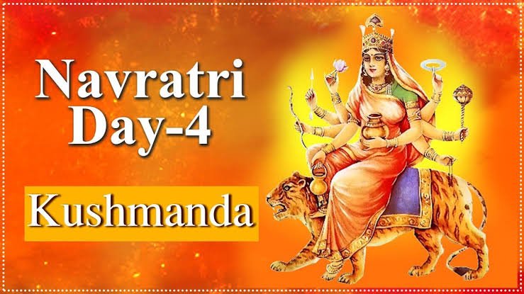 eLanguageWorld's tweet image. Day 4: Kushmanda
Goddess Kushmanda is worshiped on Chaturthi. Believed to be the creative power of universe, Kushmanda associated to the endowment of vegetation.. She is depicted as having eight arms and sits on a Tiger.
#Navaratri #eLanguageWorld