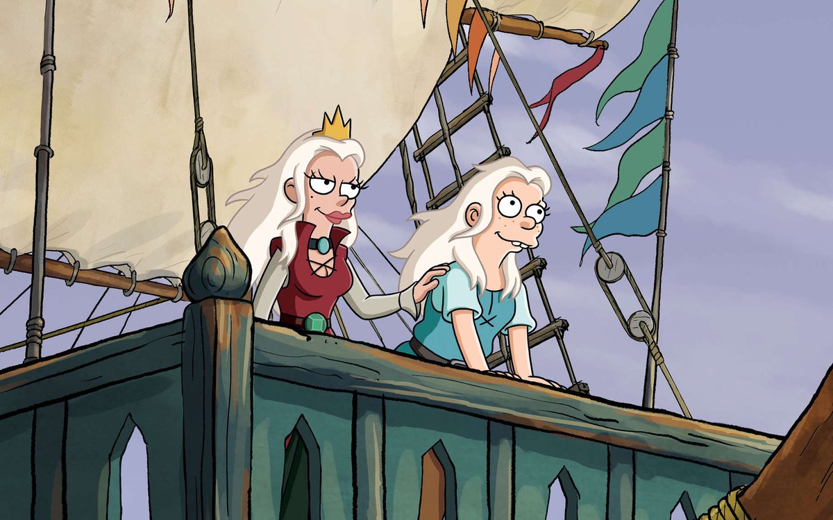 streambly's tweet photo. Binge Report: Disenchantment Unseats Elite (September 23 - September 29, 2019): https://t.co/r4bOpMZXaZ
#BingeReport #BingeWatch #Disenchantment2 #Netflix https://t.co/gtQB28a1rK