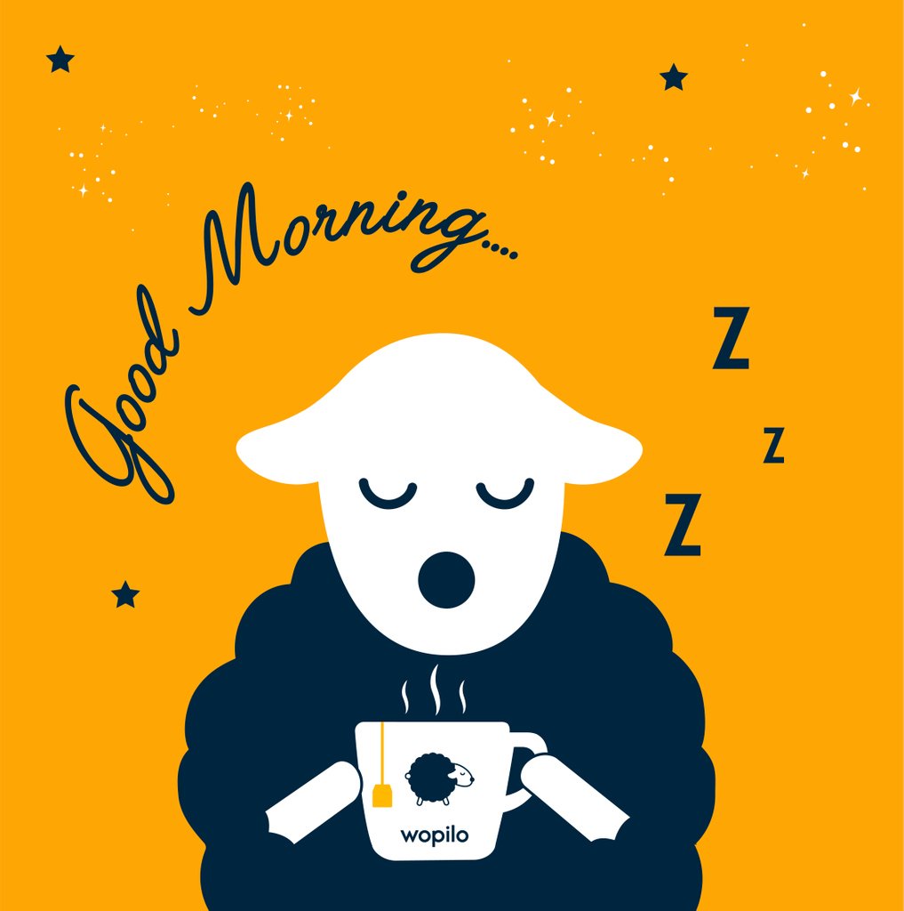 Good morning 💤 !

Vous êtes plutôt team café ou team thé le matin ☕ ?

Que ce soit l'un ou l'autre, n'oubliez pas de les accompagner d'un bon petit déjeuner équilibré pour faire le plein d'énergie ! 
#lemueslicestlavie
#morning#wopilo#breakfast#tea#coffee
