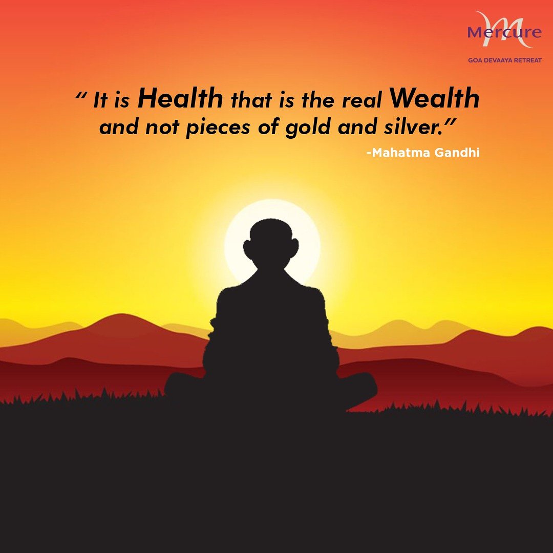 devaaya_ayurved's tweet photo. Stay fit, Eat healthy. Happy Gandhi Jayanti from Team Devaaya 🙏
.
.
#devaaya #mercuregoadevaaya #goa #ayurveda #yoga #gandhijayanti #2ndOctober https://t.co/dakBg9h9Qa