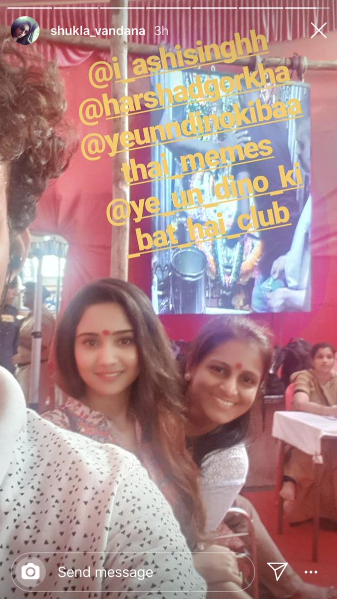 DhillonS4m's tweet photo. #YehUnDinonKiBaatHai
My girl has segment 2:30 can’t wait to watch 😍 @Ashisinghh #AshiSingh https://t.co/sZSY7mgxcw